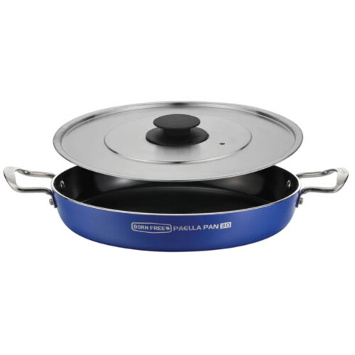 Born Free Paella Pan – 28cm + Lid – Non Stick